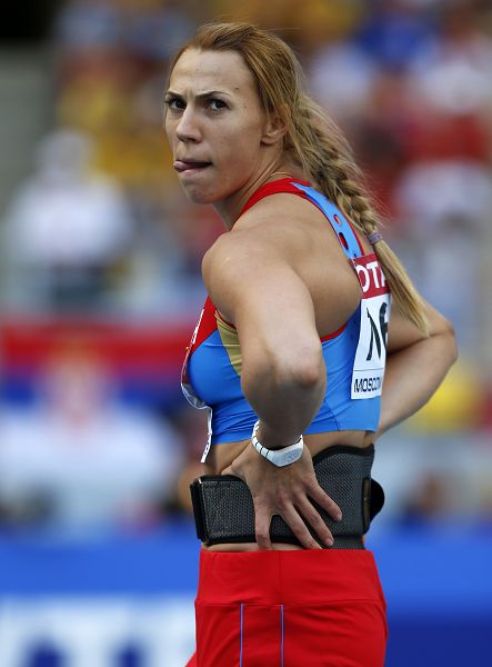 俄罗斯选手表现神勇夺得田径金牌 俄罗斯选手表现神勇夺得田径金牌