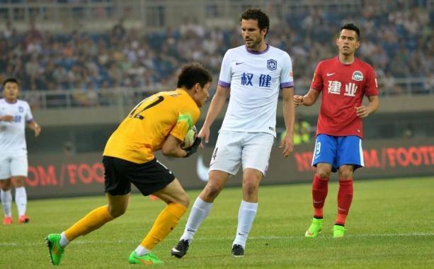 河南建业在天津泰达主场遭受败局